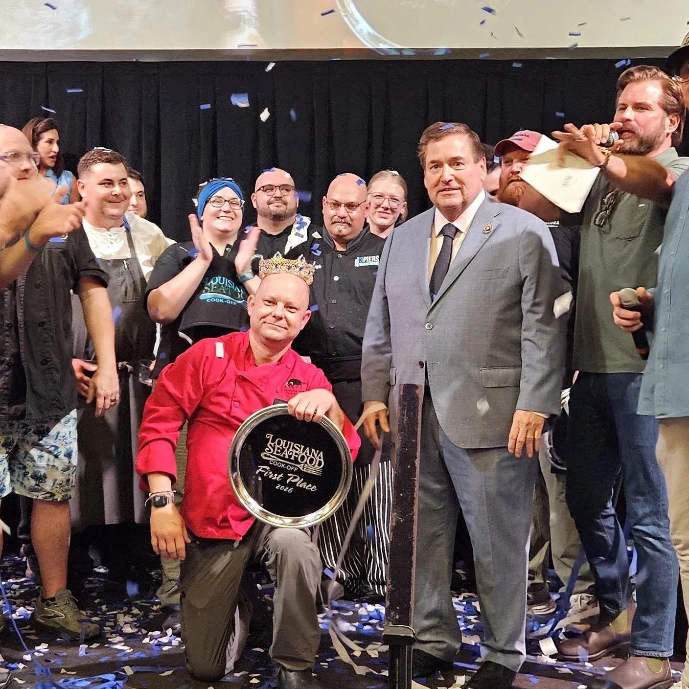 Lafayette chef Kris Allen Crowned King of Louisiana Seafood at 19th Annual Louisiana Seafood Cook-Off