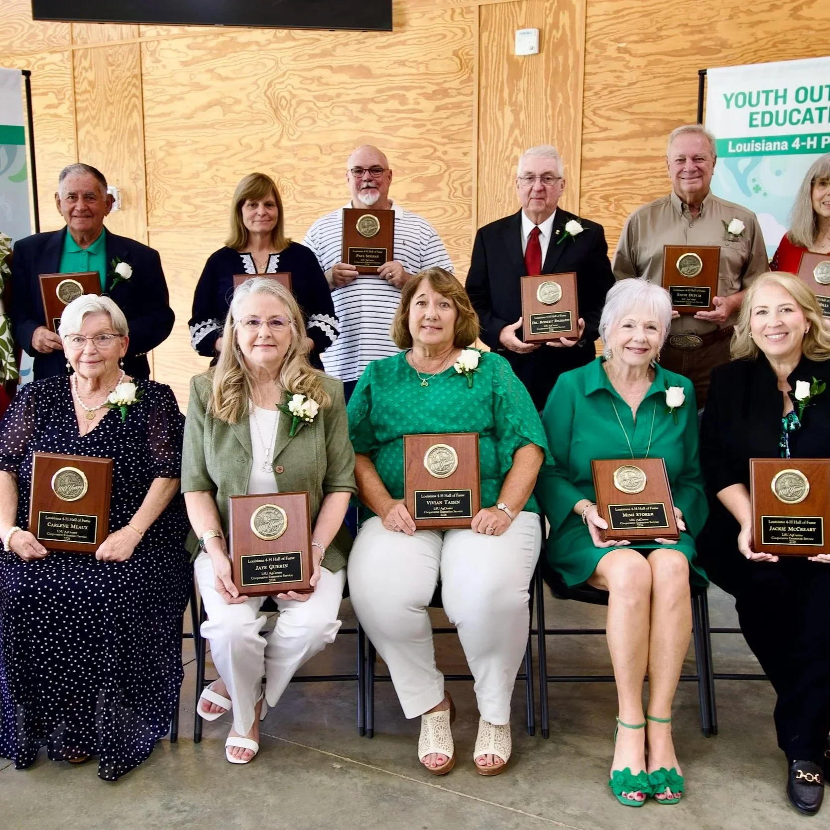 Louisiana Youth Mentors Honored At 4-H Hall Of Farm Ceremony