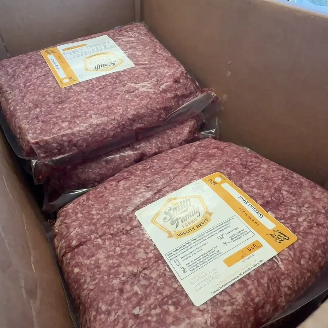 Smith Family Farms Donates 500 Pounds of Meat to Food Bank of Northwest Louisiana