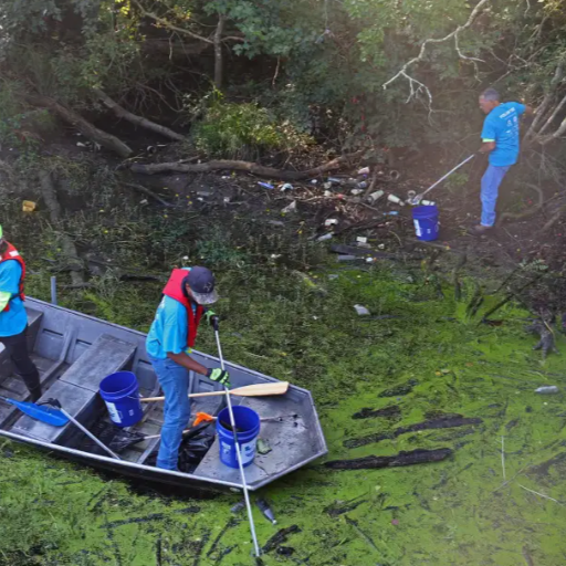 Volunteers Remove 68 Tons of Trash From Louisiana Waterways
