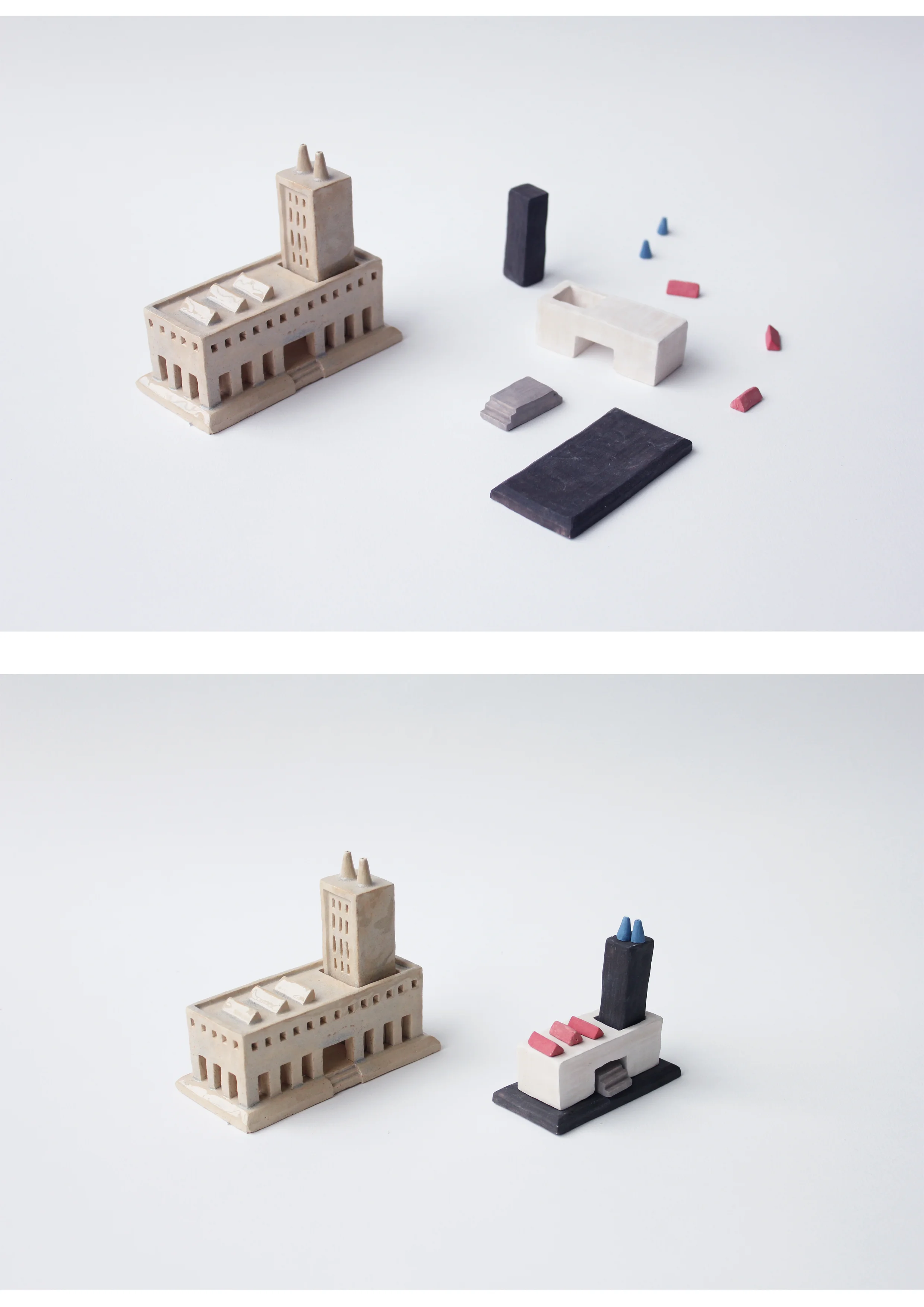Building III Constructed & Deconstructed Model