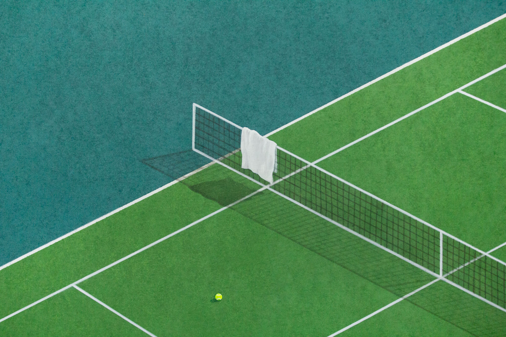 Tennis Court (detail)