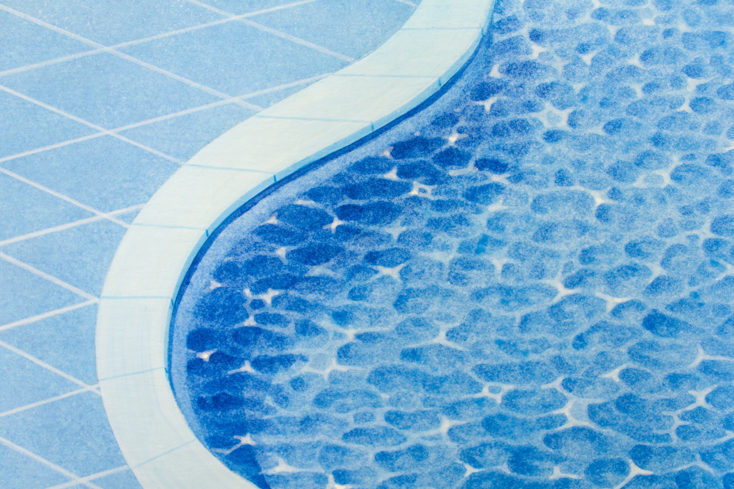 Pool with Slide (detail)
