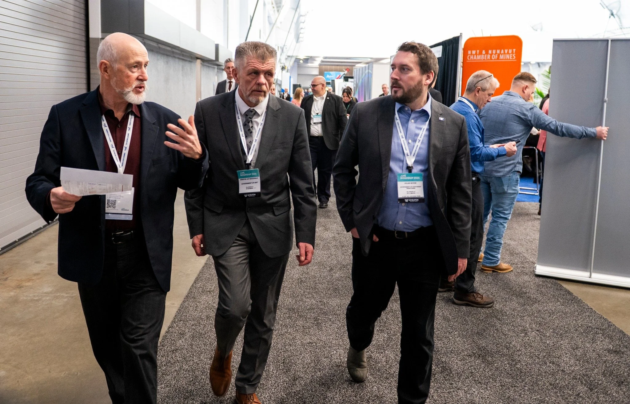 I&rsquo;m attending AME Roundup in Vancouver and we just got some good news!
Minister Jay Macdonald announced the GNWT will double its funding commitments for the Interim Resource Management Assistance program. The IRMA program supports Indigenous Go