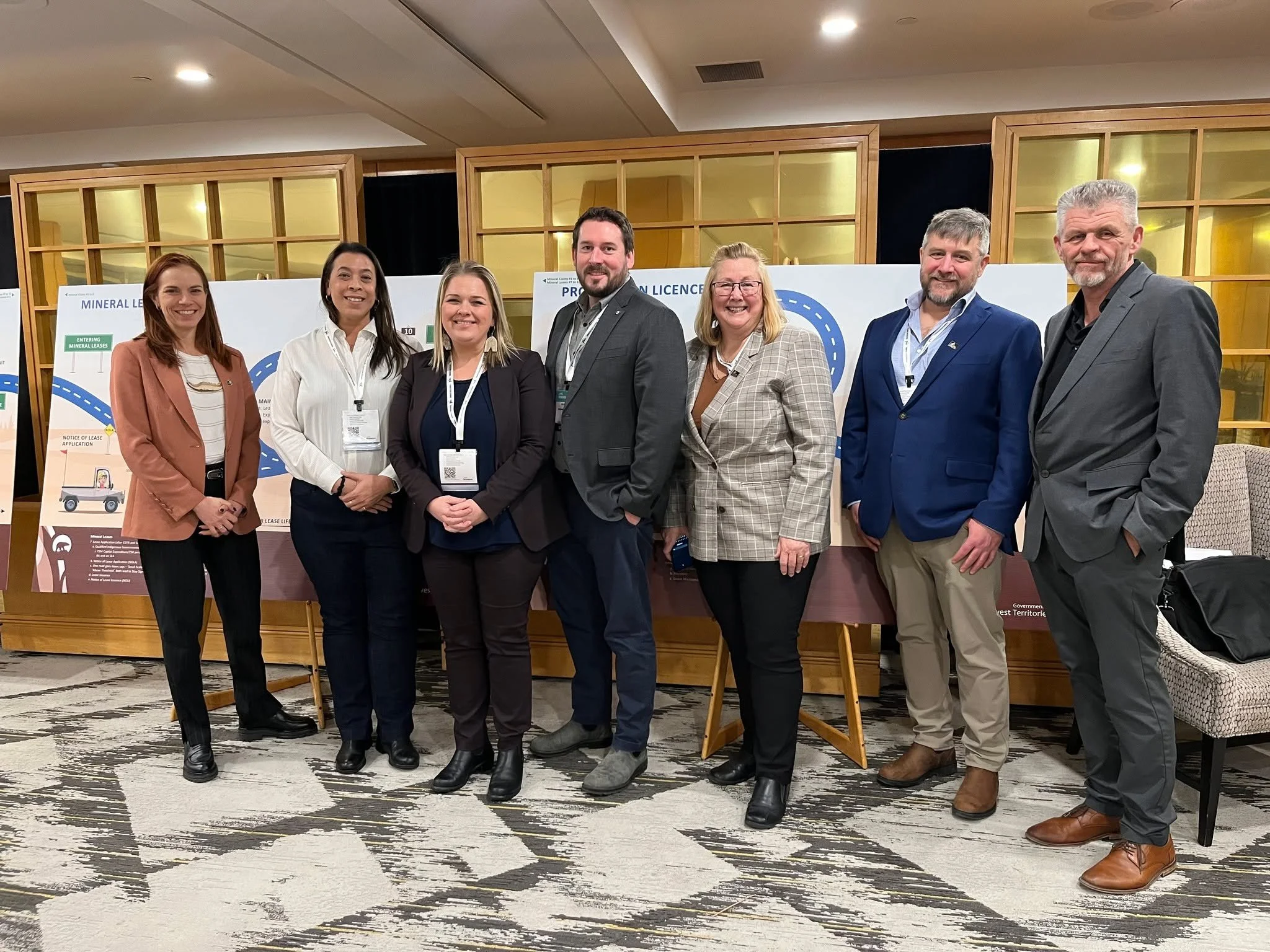 I appreciated sitting in on the meeting betweeen GNWT Ministers and the NWT &amp; Nunavut Chamber of Mines to discuss mineral resource development and how barriers to development can be reduced. I also attended a panel with GNWT and Tlicho government