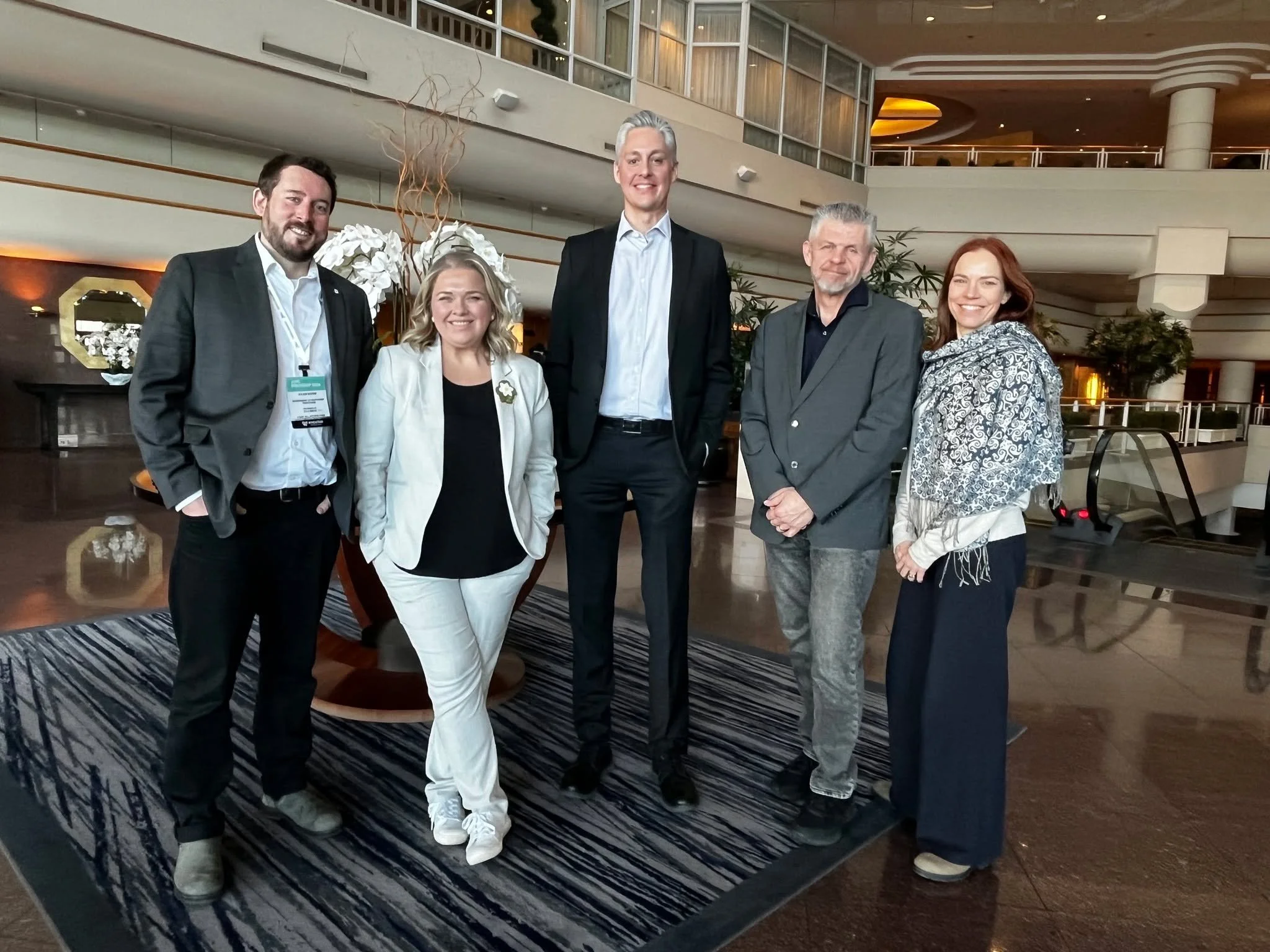 I had a great time attending AME Roundup in Vancouver alongside my colleagues Premier Simpson, Minister Wawzonek, Minister Cleveland and Minster Macdonald. I attended the conference as a representative of the Standing Committee on Economic Developmen