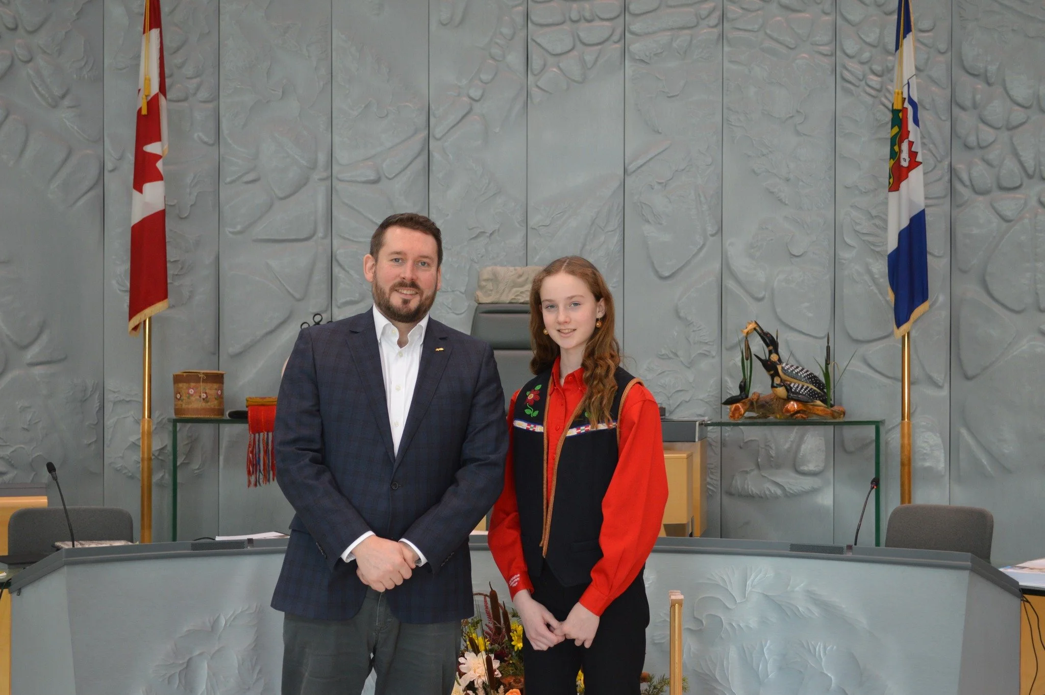 It was a pleasure having Charlotte Hilton and her friends from William MacDonald School in the house paging for us this week, we made sure to keep them busy. Thanks Charlotte!