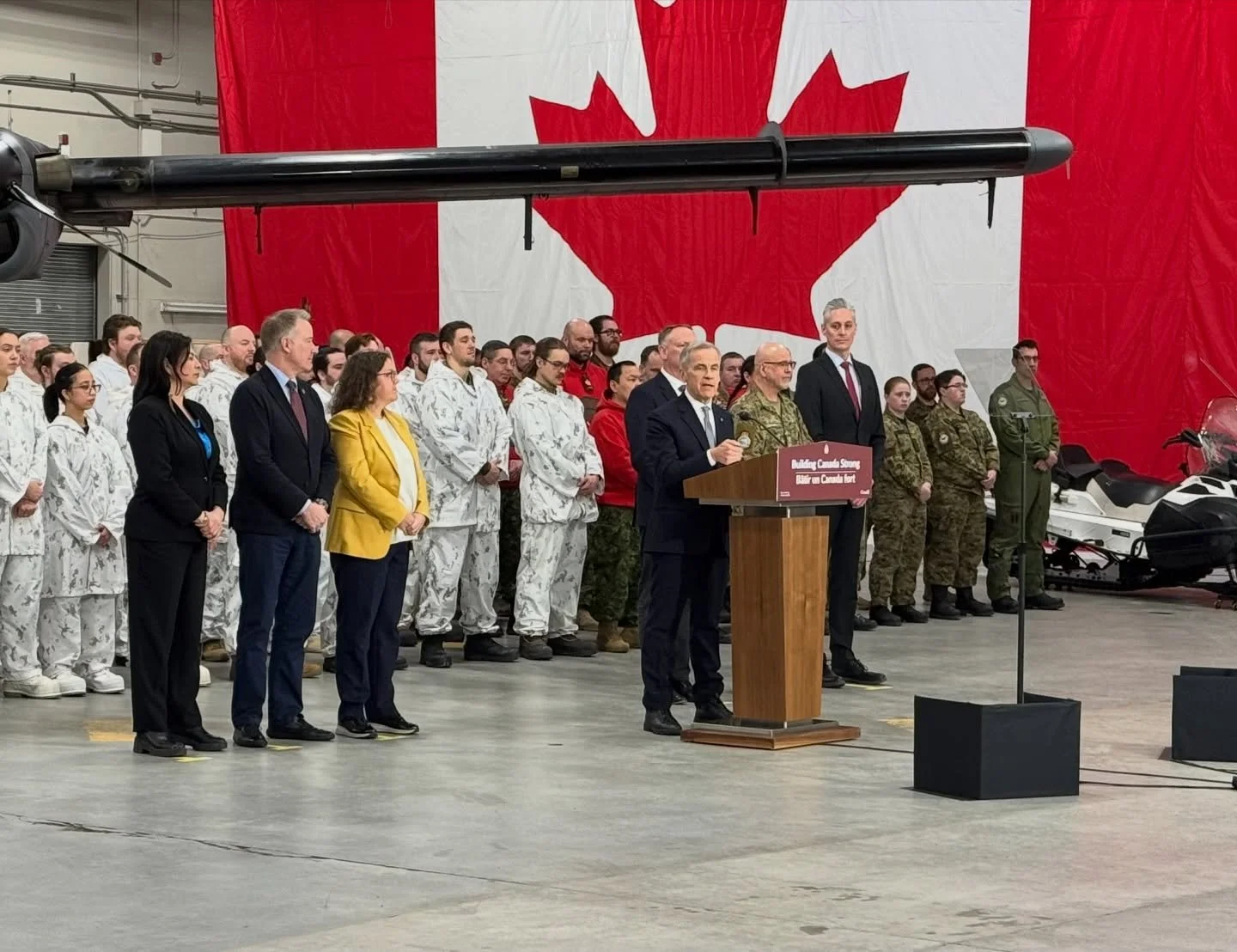 Yesterday was an historic day for the Northwest Territories - an announcement of generational investments in projects which have been decades in the making. It was an honour to attend the announcement with Indigenous and Territorial leaders who have 
