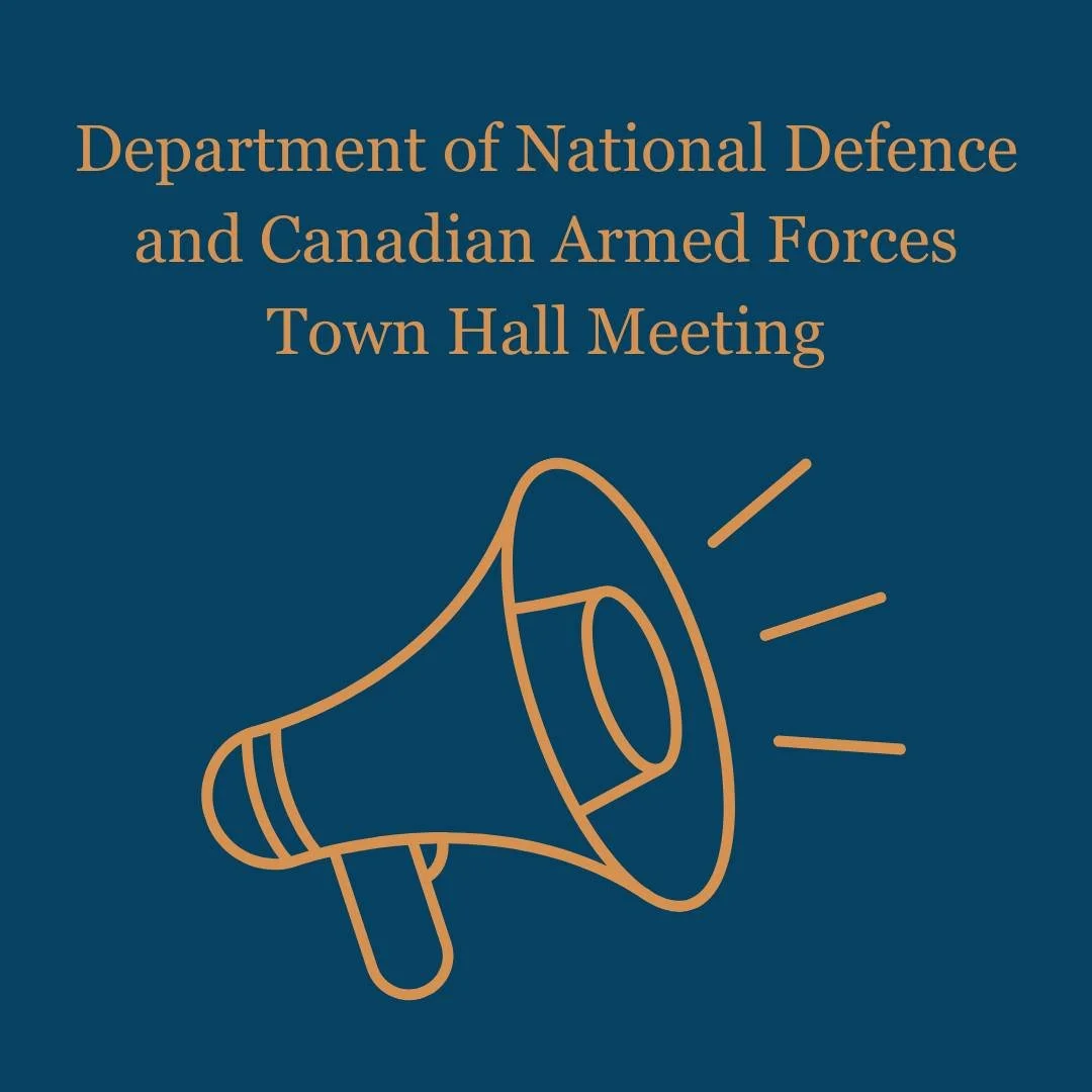 The Department of National Defence and the Canadian Armed Forces are hosting public town hall meetings in Yellowknife, Dettah and Inuvik. 

Representatives from the Department of National Defence and the Canadian Armed Forces will share information a