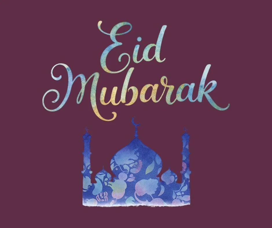 Wishing those who celebrate a blessed Eid. Eid Mubarak!