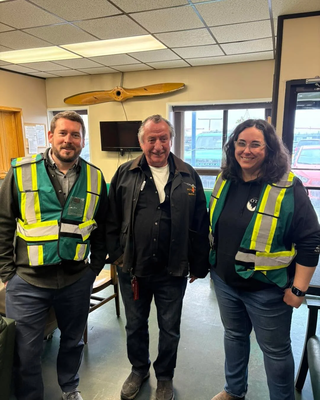 We celebrated the 56th Anniversary of Buffalo Airways with a tour of the Buffalo Airways Hangar and Aviation program. We checked out flight simulators and learned more about how Buffalo contributes to firefighting in the Northwest Territories and glo