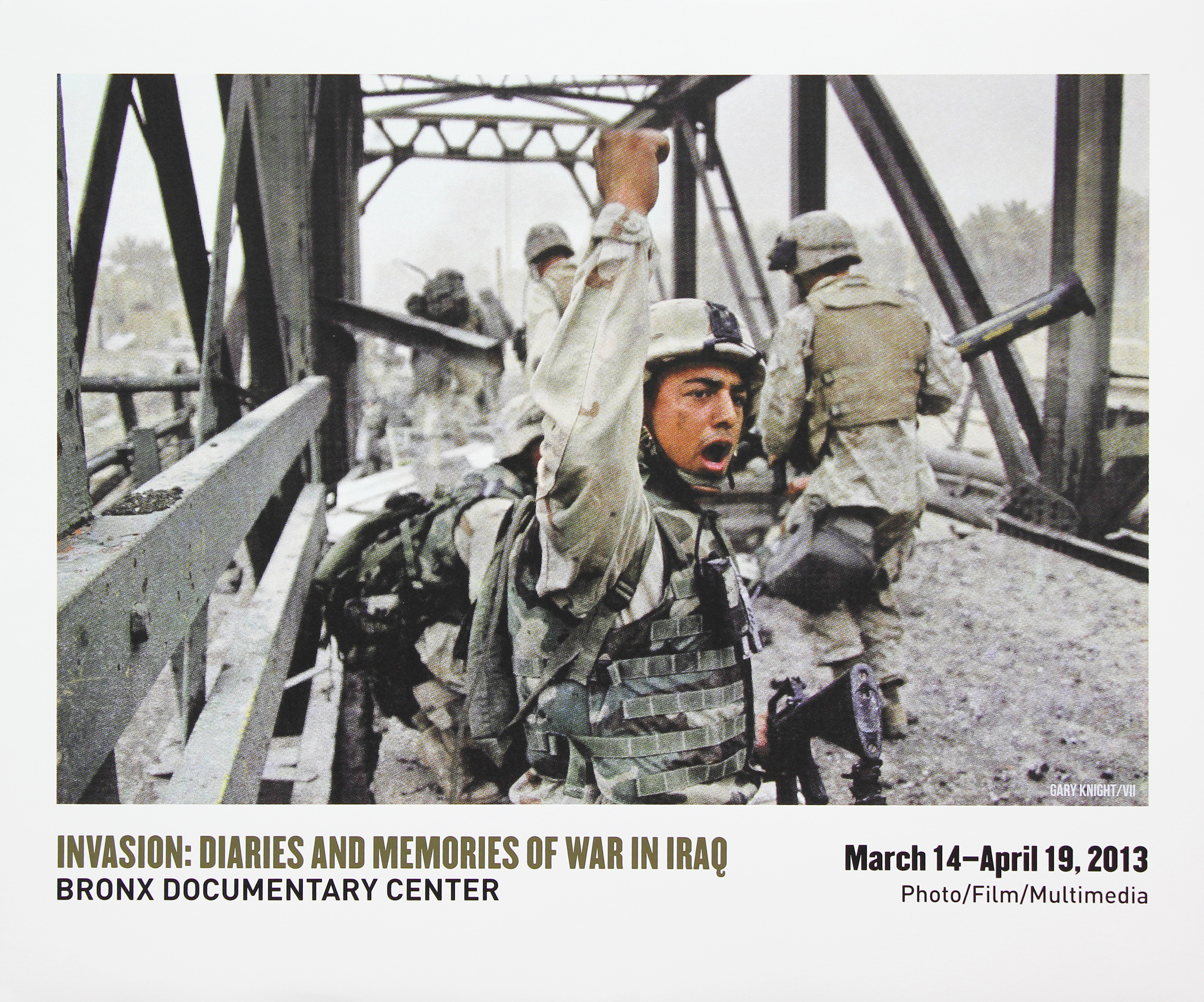 Bronx Doc Center - Invasion: Diaries and Memories of War in Iraq