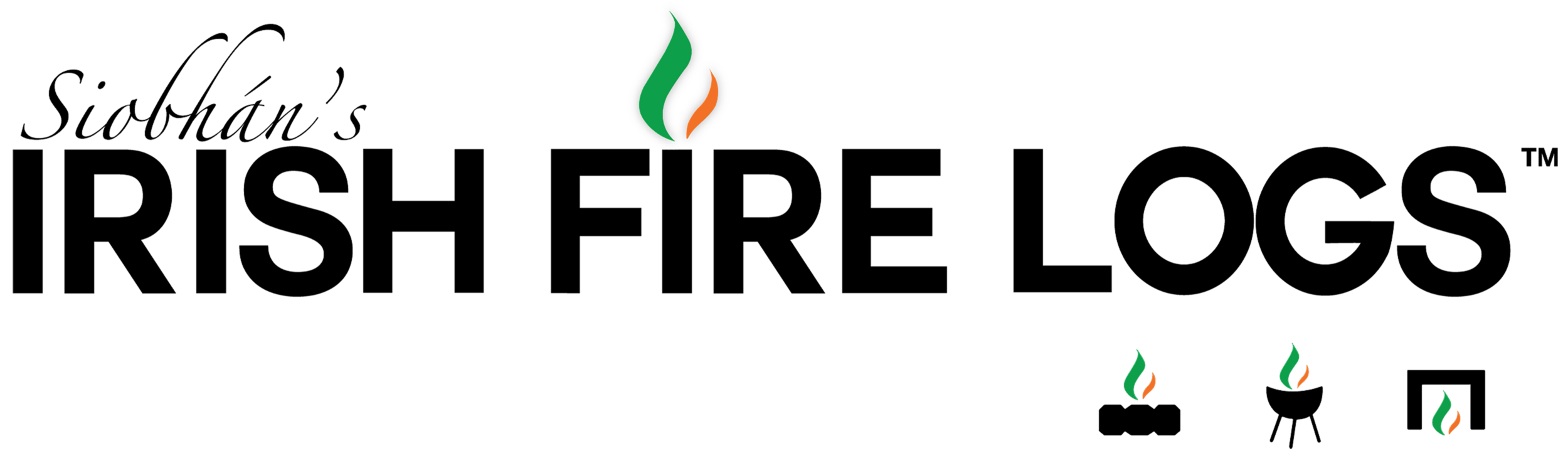 Irish Fire Logs Logo