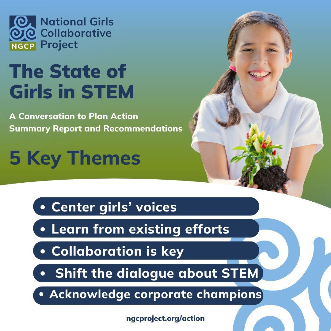 The State of Girls in STEM. Together, we can make a difference. Read the report: https://buff.ly/4a71Qqm #GirlsInSTEM #GenderEquity #Action #WomensHistoryMonth