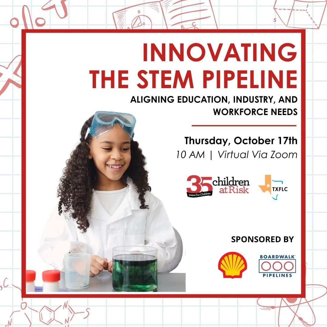 Shape the future with STEM and STEAM! Join us at the CHILDREN AT RISK 2024 STEM Summit on October 17th at 10 am. Explore equity in education and equip the next STEM generation. #forchildren @ChildrenAtRisk @TxF Register today:  https://buff.ly/3zGKlR