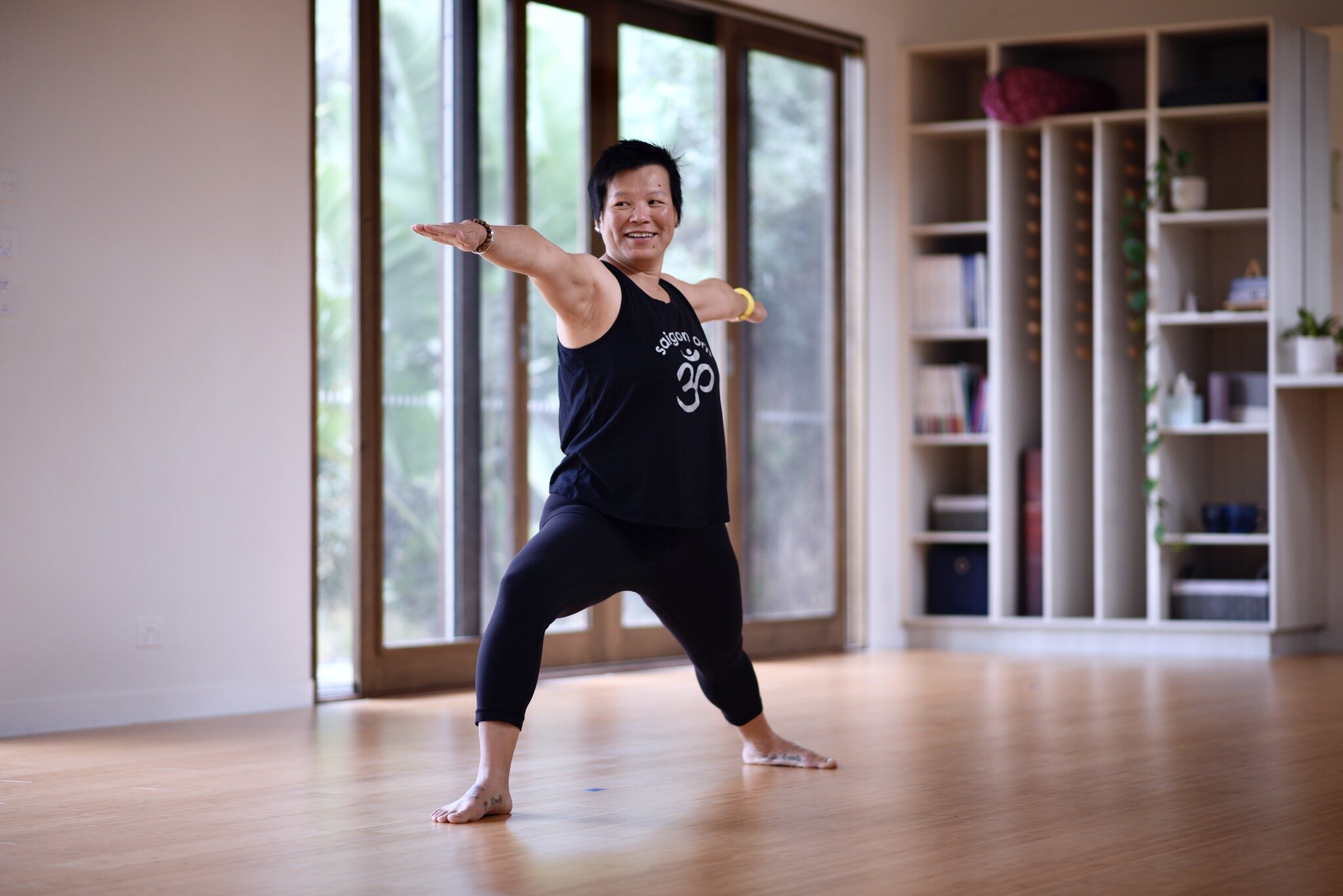 Jump on the mat with Hang today! 🧘&zwj;♀️

8:30-9:15am Qi Gong at Studio 330 
9:30-10:30am Hatha Flow at Studio 330 

Sign up link in bio @saigon_om

.
.
.
#saigonom #yoga #yogalove #yogaflow #yogainspiration #yogaforlife #yogajourney #spiritualjour