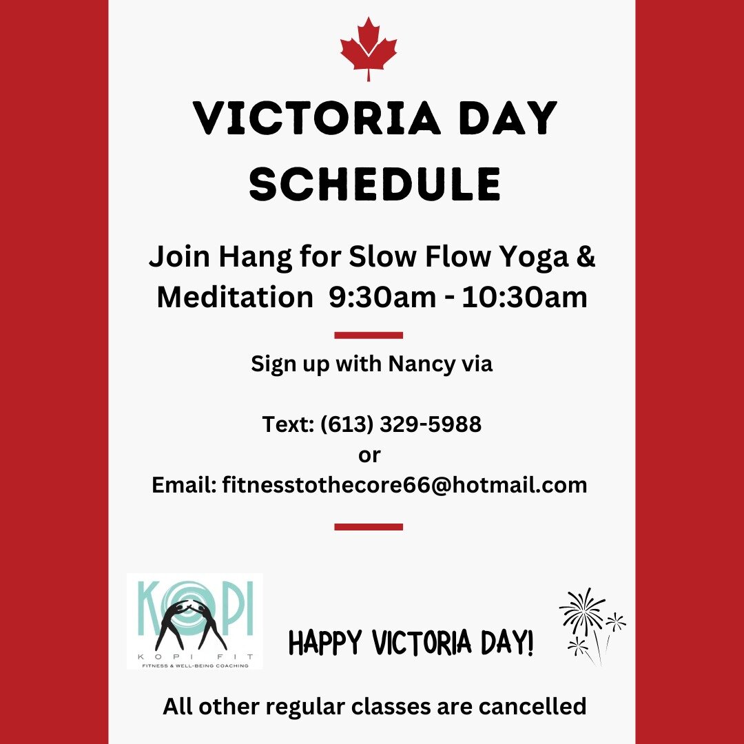 Join Hang for a special Victoria Day yoga class @kopifit in Kingston, Ontario 🇨🇦 

.
.
.
#saigonom #yoga #yogalove #yogaflow #yogainspiration #yogaforlife #yogajourney #spiritualjourney #kingstonyogis #kingston_on #yogisofig #yogisofkingstonon #yog