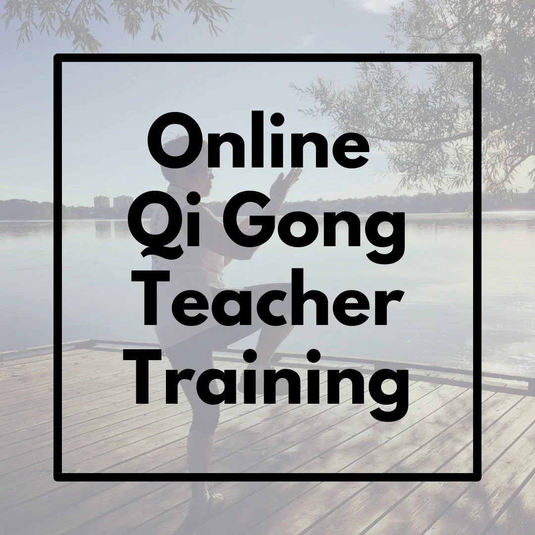 Ready to begin or refresh your Qi Gong practice - from the comfort of home?
Join our Online Qi Gong Teacher Training - Level 1.

All levels welcome, from beginner to aspiring teacher. 

What's included:
🙌 12 hrs live online sessions + 28 hrs pre-rec