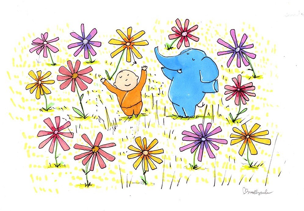 #MindfulMonday &ldquo;The mind can go in a thousand directions, but on this beautiful path, I walk in peace. With each step, the wind blows. With each step, a flower blooms.&rdquo; -  Thich Nhat Hanh

.
.
.
#saigonom #mindfulliving #thichnhathanh #pl