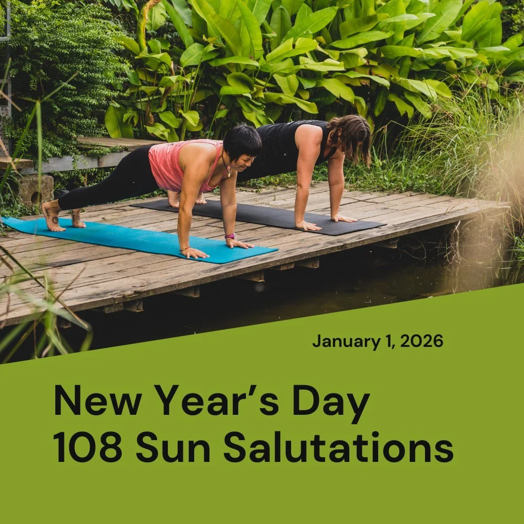 Begin anew in 2026 with Hang as she gently guides you through a powerful practice of 108 Sun Salutations. Yes! 108! 

108 is a number steeped in meaning across traditions, representing wholeness, unity, and the cycles of life. A fitting way to step i