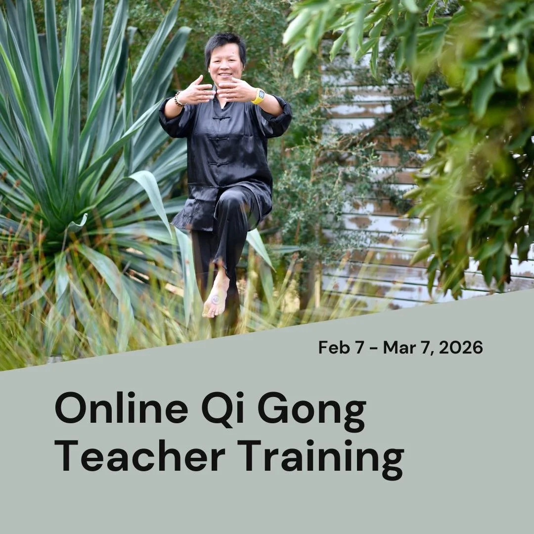 Just 4 weeks until our Online Qi Gong Teacher Training begins! 🙌

This training is for all lovers of Qi Gong! You might be brand new or a seasoned practitioner. This training will give you the knowledge and confidence to get started on your Qi Gong 