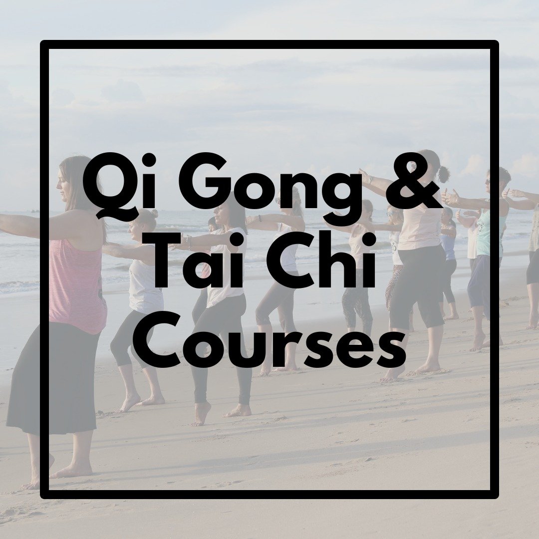 Our new Qi Gong and Tai Chi courses with Hang start next week in Coolum Beach, Australia. There are three courses to choose from and we'd be delighted for you to join us 💛

☯ 8-Week Qi Gong Course: Eight Pieces of Brocade / Ba Duan Jin
Mondays 7:15a