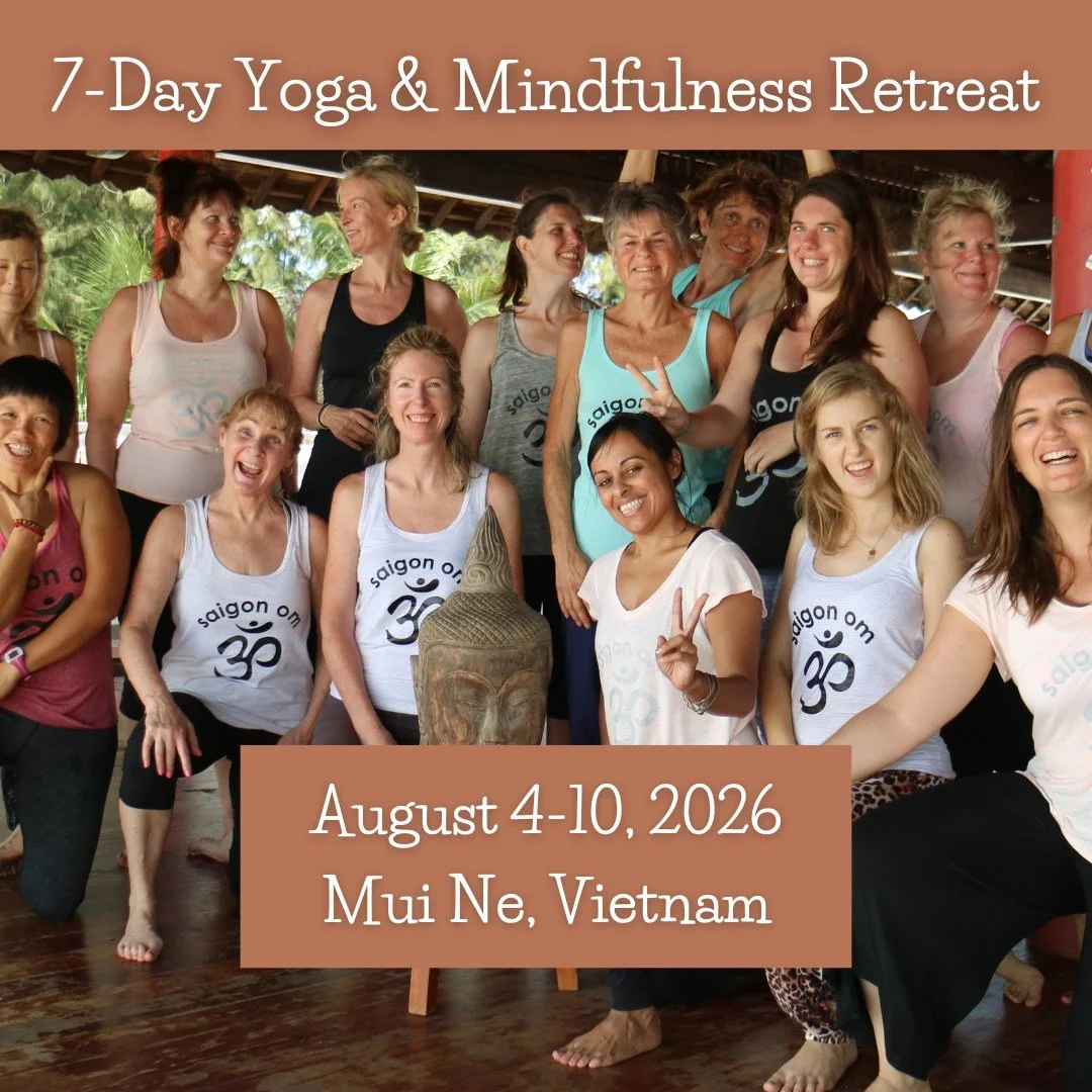Just 8 weeks until our 7-Day Yoga &amp; Mindfulness Retreat in Vietnam! 

Join us in beautiful Mui Ne, a peaceful fishing village nestled along the serene southeast coast of Vietnam. Each day begins with sunrise meditation and Qi Gong, followed by an