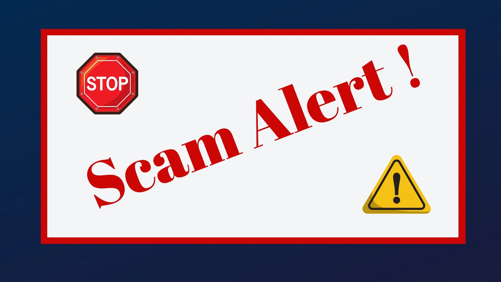 Scam Alert 2021