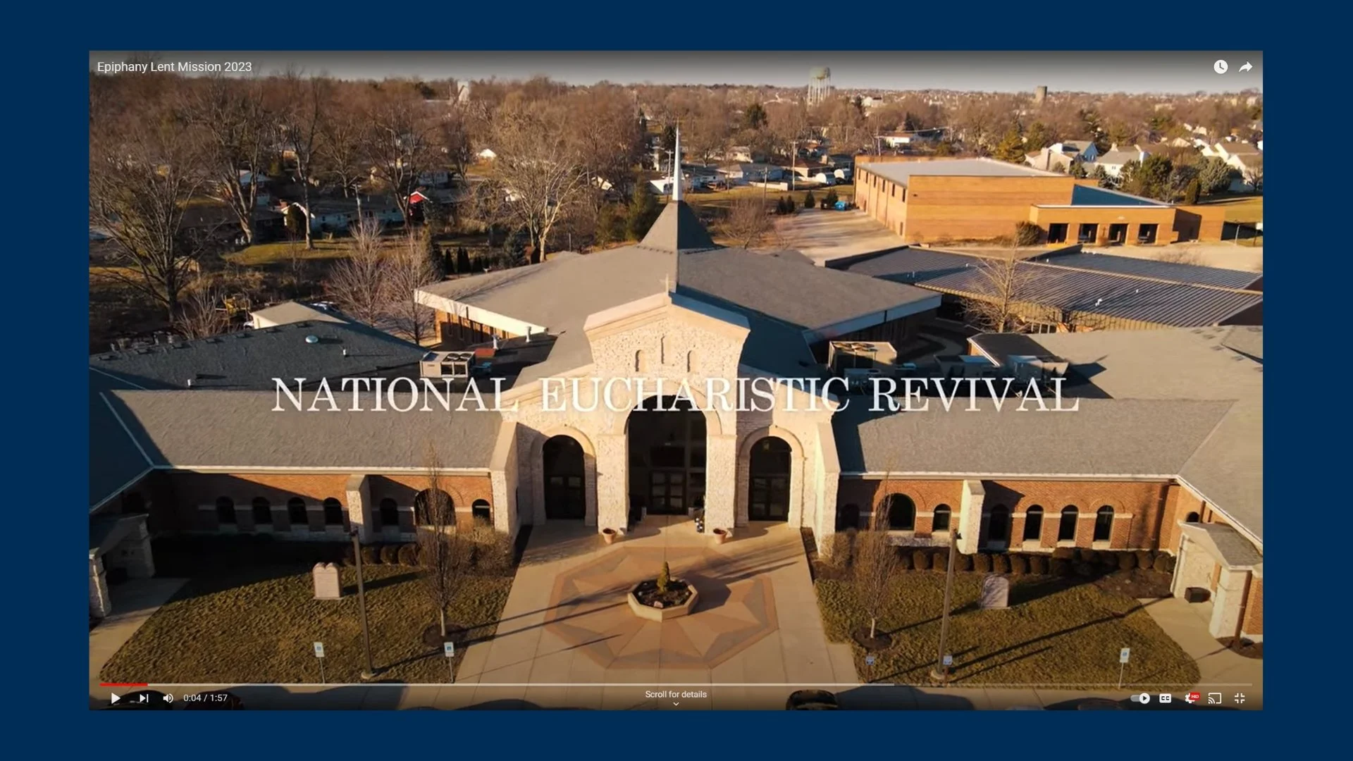 Lenten Mission video  recap