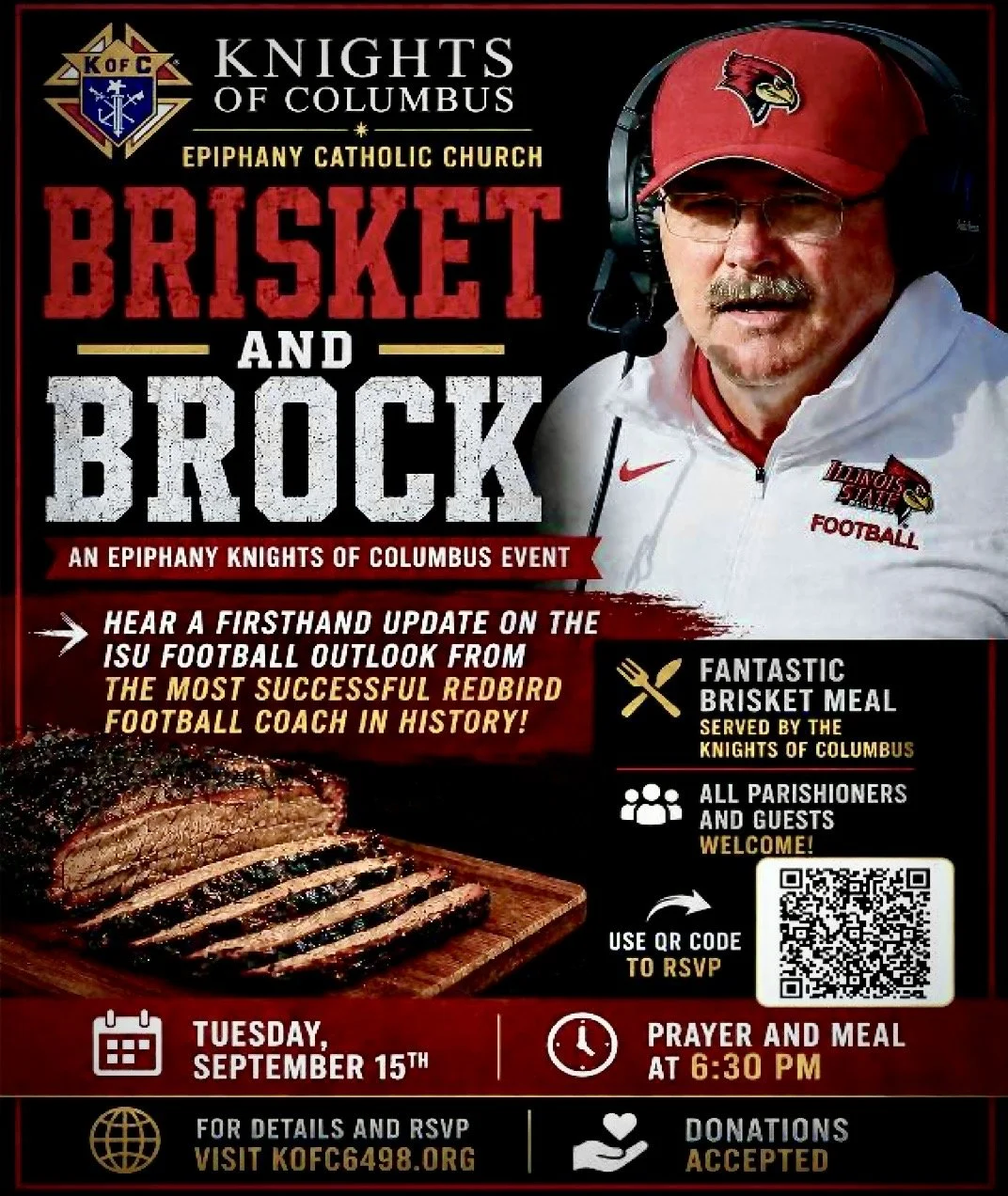 Brisket & Brock flier