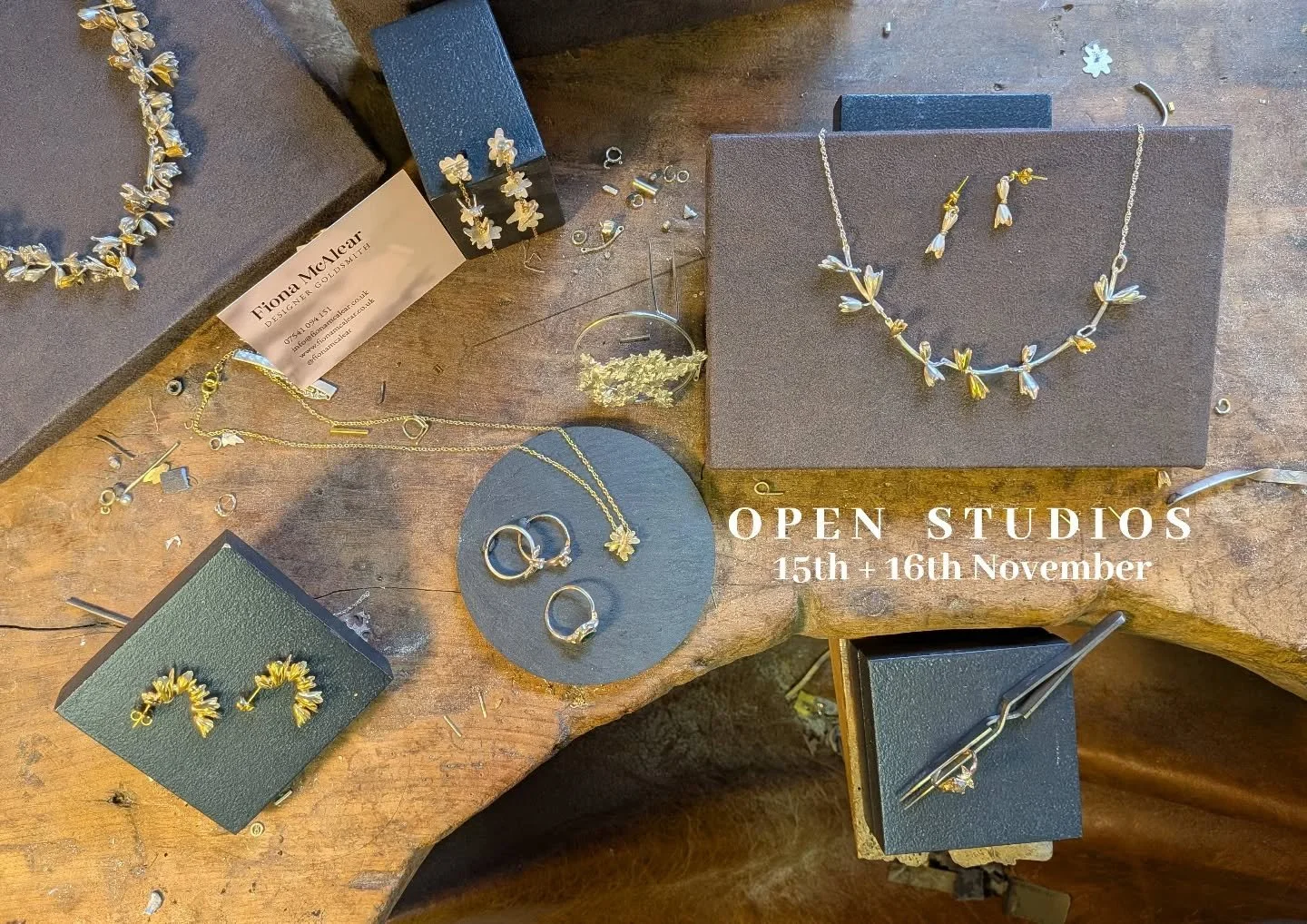 Open Studios @yartspace 15 + 16th November.

You can come and admire my beautiful workbench/ and or jewellery in real life 💖 

See you at Exchange Place Studios 11-5pm xx