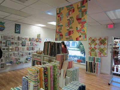 The Stitchcraft store (the location of our meeting)