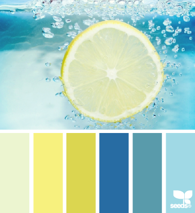 Refreshing hues palette
