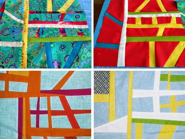 Improv Patchwork Quilt-A-Long