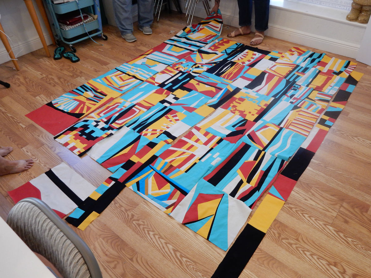 A Nearly Finished Quilt Top