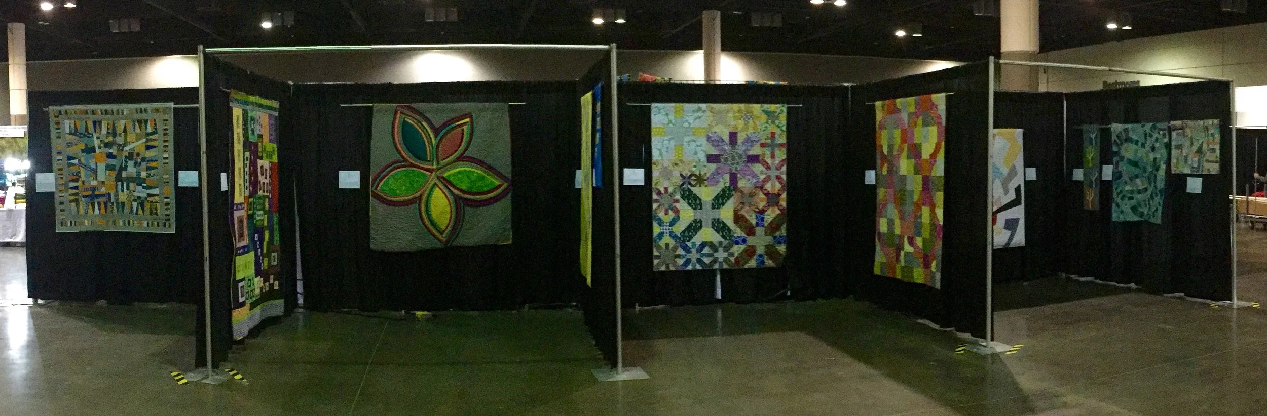 SFMQG exhibit at World Quilt Florida 2016