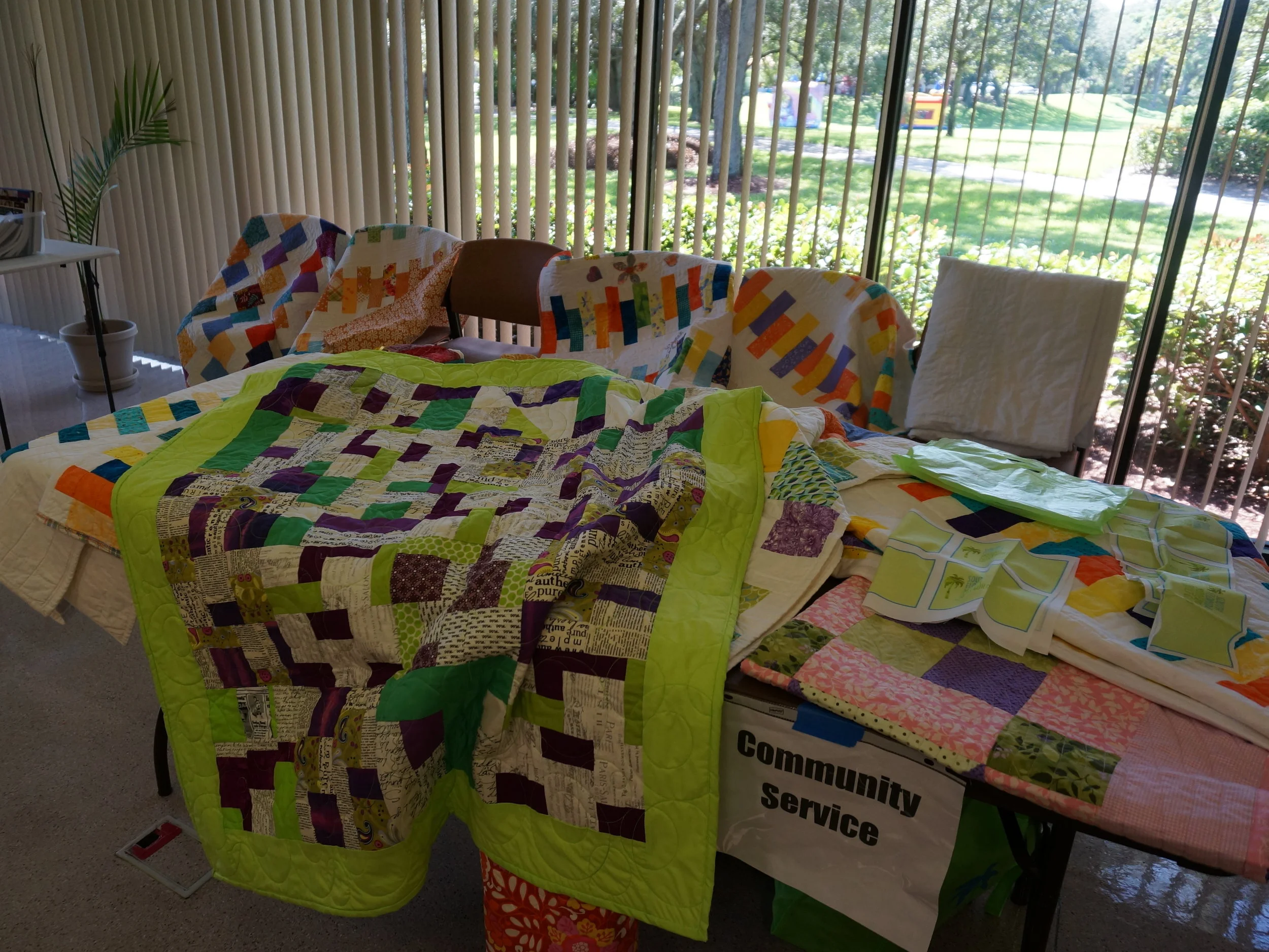 Community Service quilts