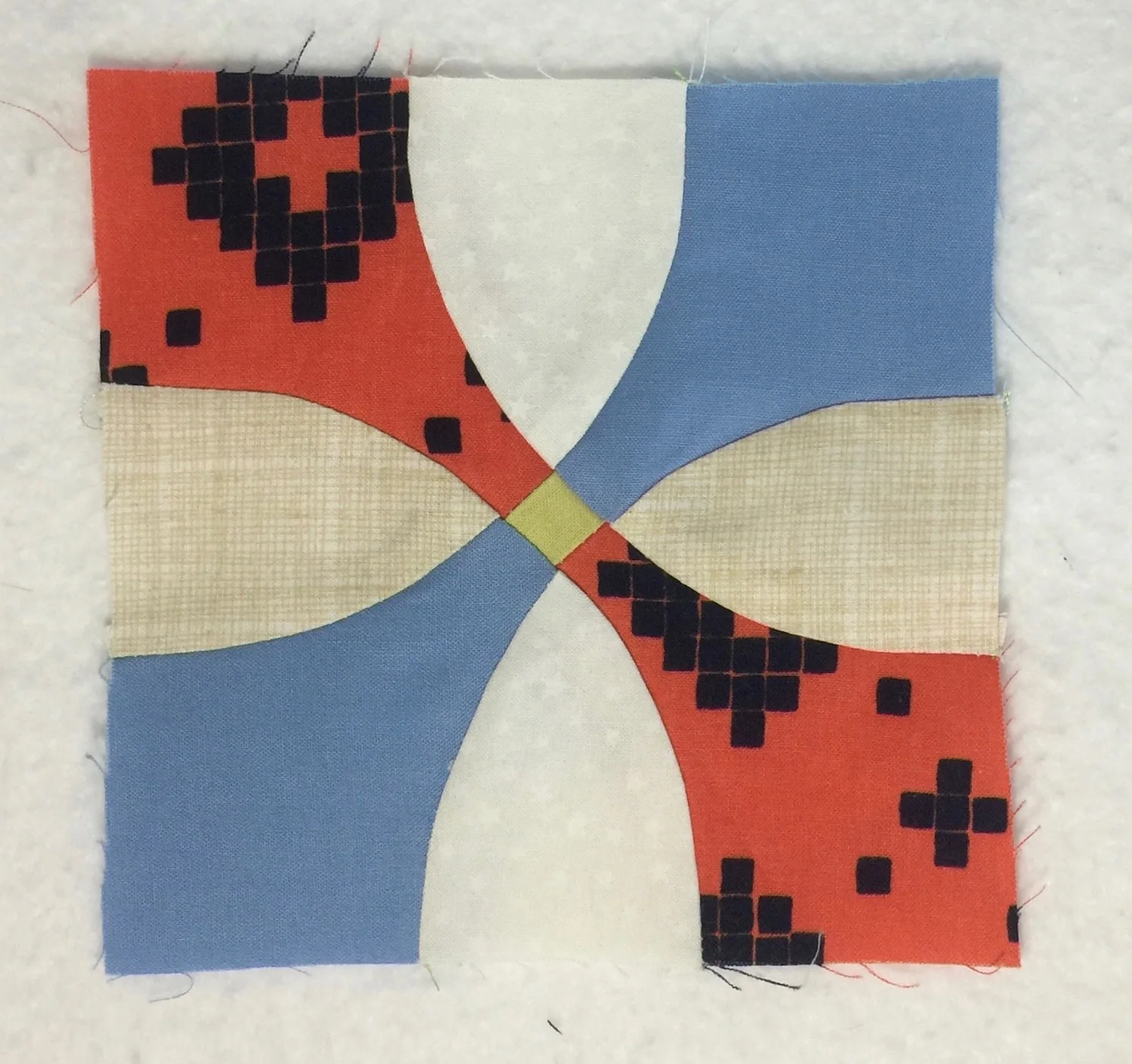 Flowering Snowball sample block