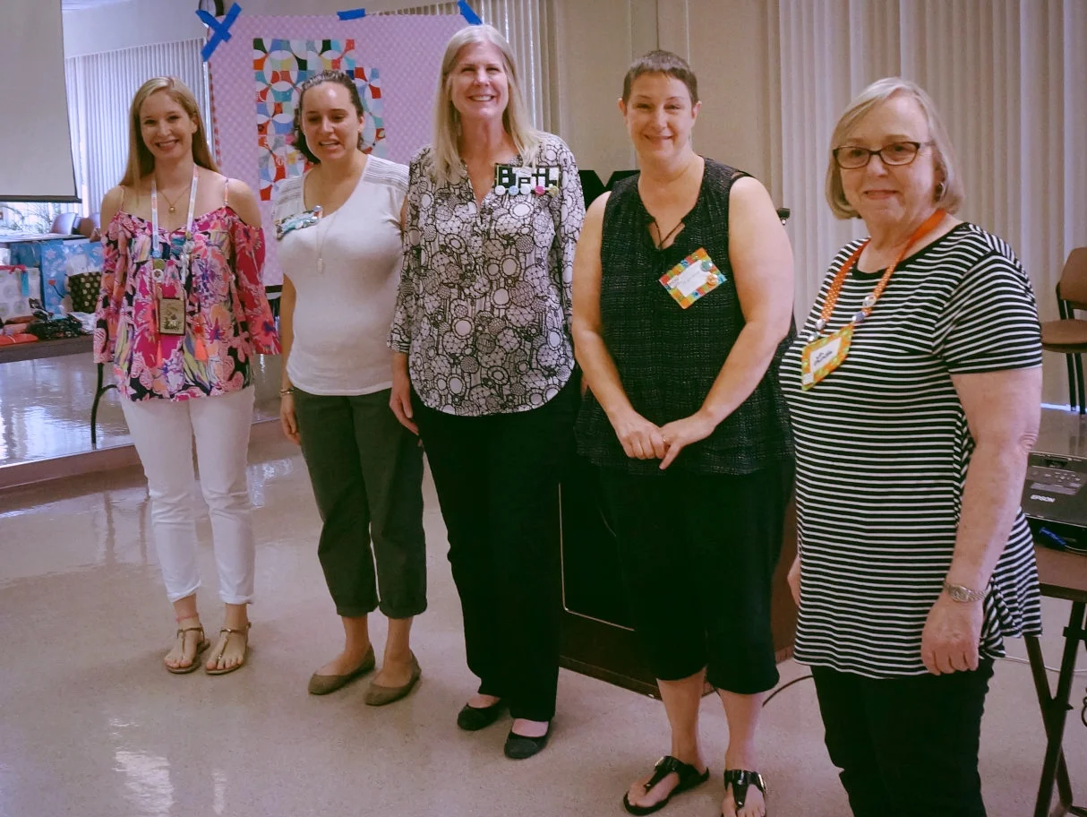 Claire, Andrea, Beth, Marianna, and Linda