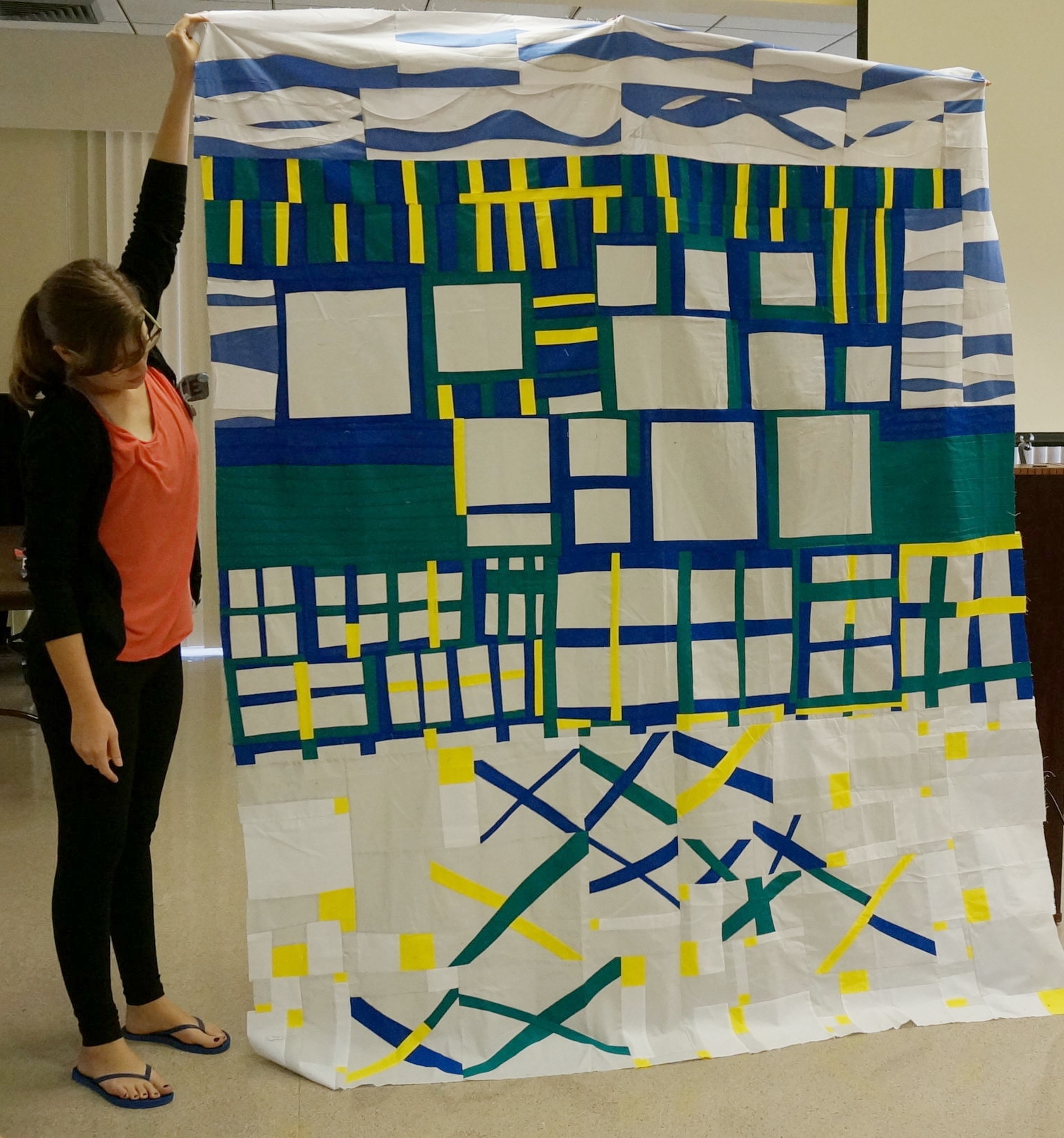 Top for Quiltcon 2017 Charity quilt