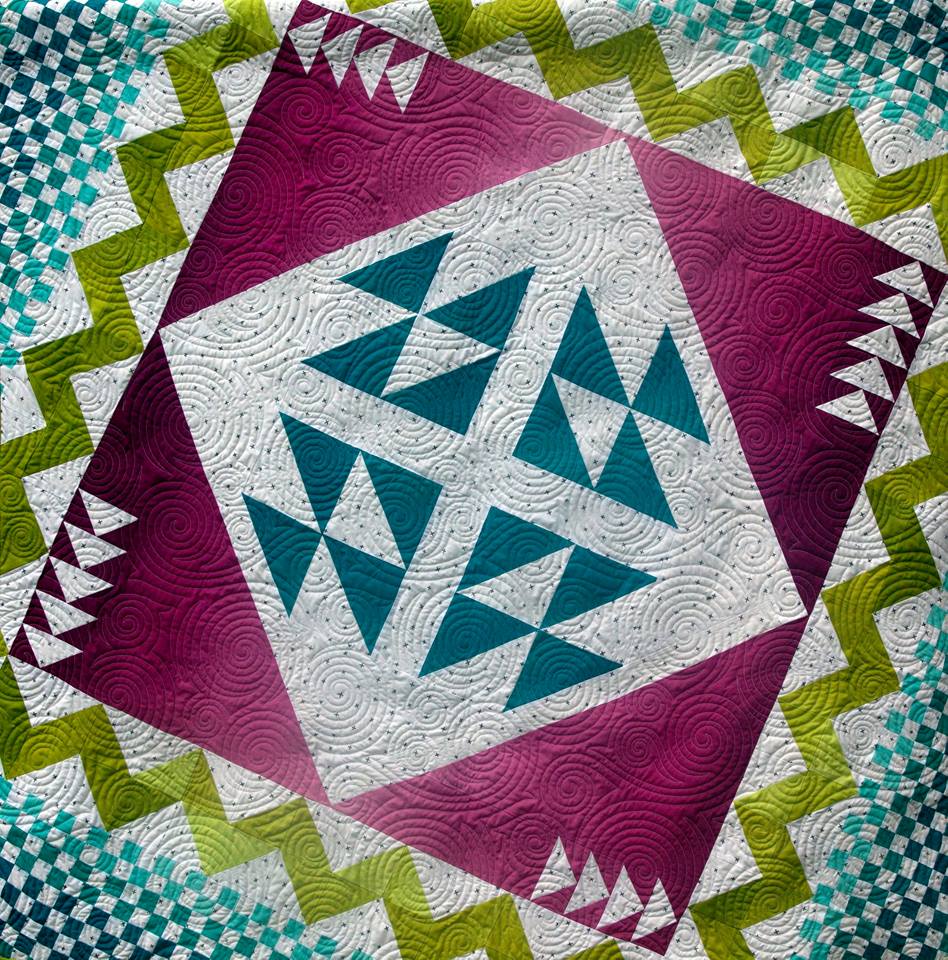 SFMQG 2017 Modern Medallion QAL Finale