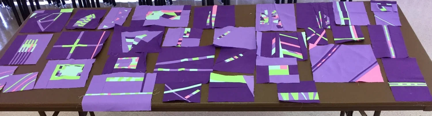   2019 QuiltCon Charity  Small Pieces Blocks 