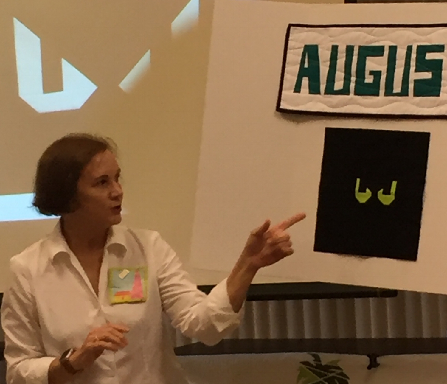 Linda reviewed the scary August BOM to be brought to the September meeting.