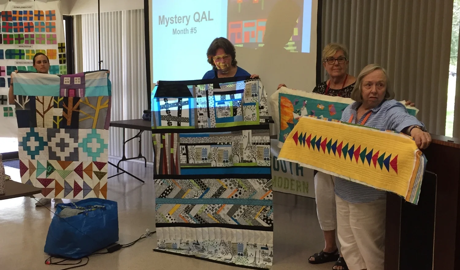   Mystery QAL #4  Show &amp; Tell 