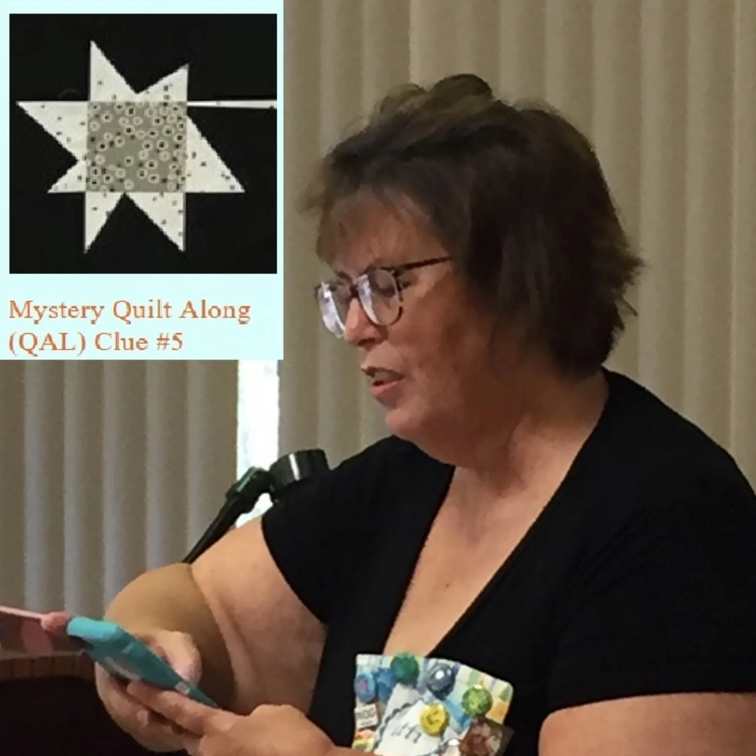   Mystery Quilt Along (QAL) Clue #5    