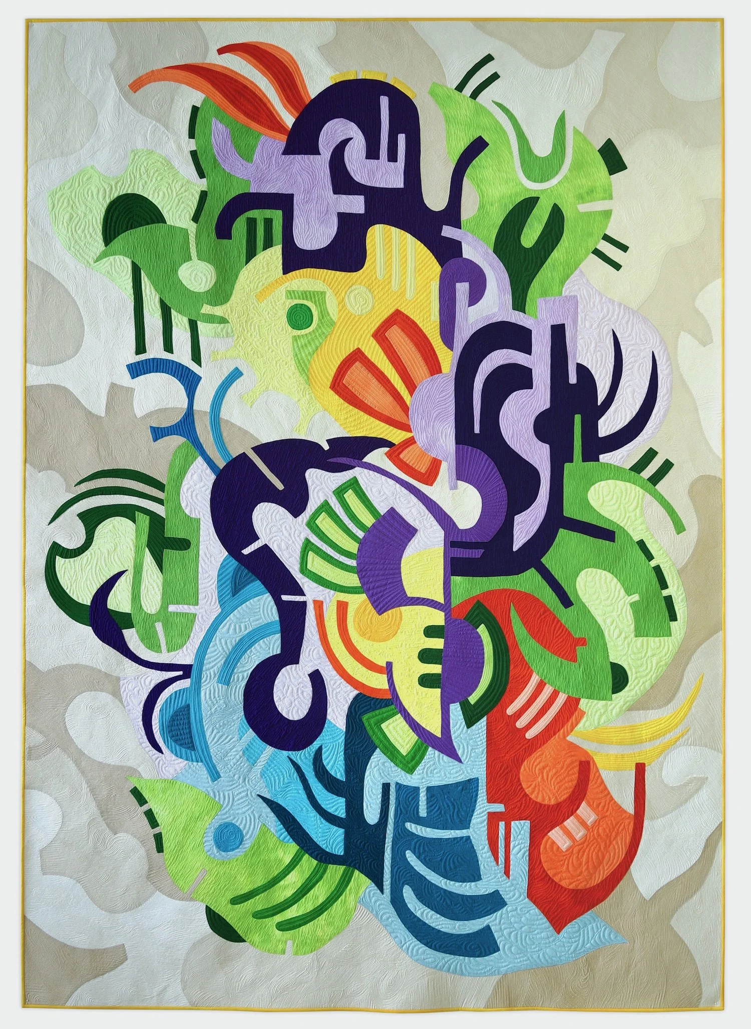 May 2023 Workshop - Sheila Frampton Cooper - Applique + Piecing = New Possibilities