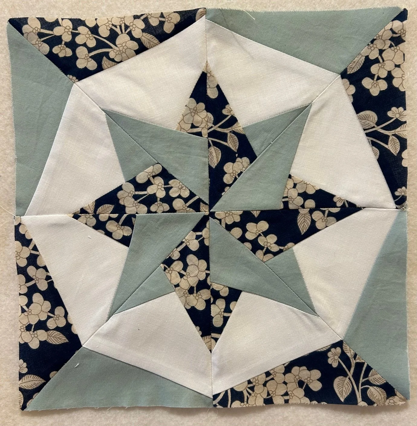 2024 Block of the Month Game - June- FPP Woven Star