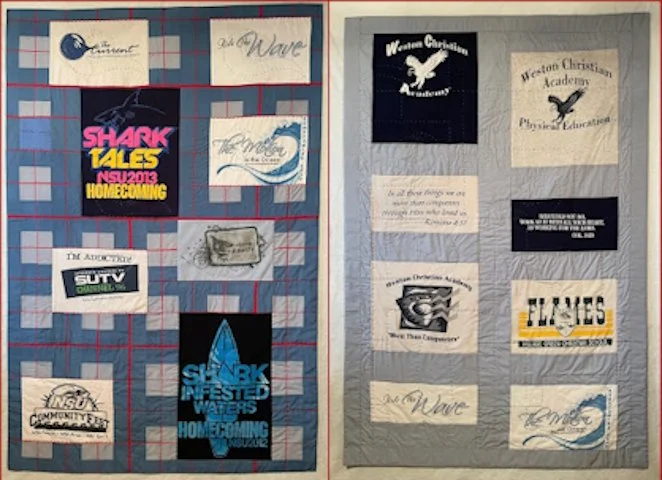 S&T Charlotte Tartan Tshirt Quilt