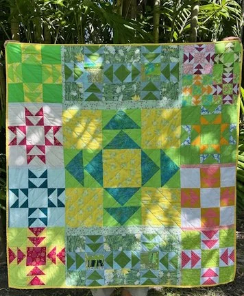 BOM MarieF Spring Chairty Quilt Completed