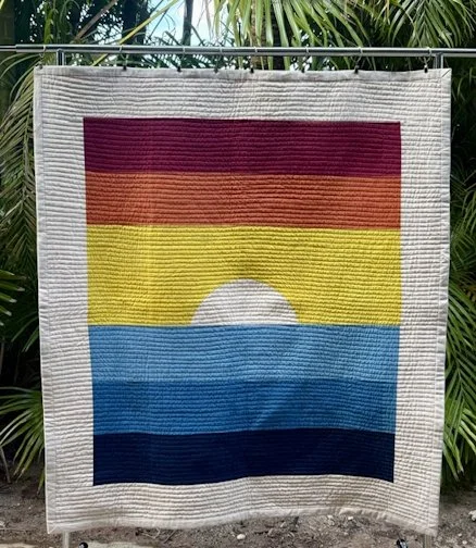 S&T KellyK - In the Beginning - This quilt was commissioned for someone preparing to welcome a new baby.
